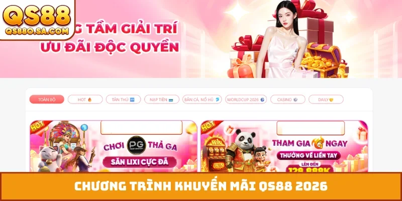 Chương trình khuyến mãi QS88 2026
