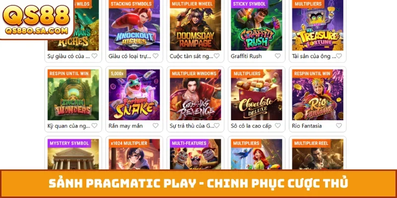 Sảnh Pragmatic Play
